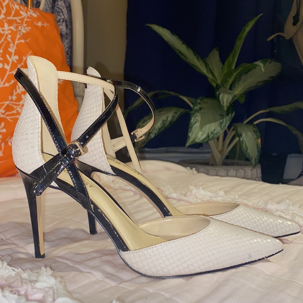 Snake skin heels